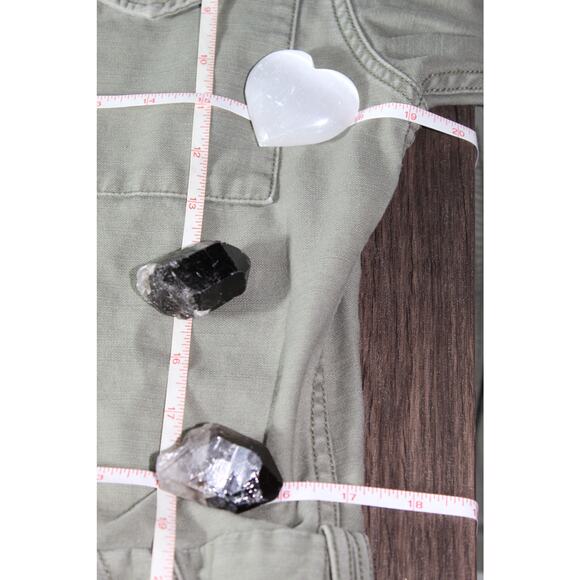 Frame Denim Service Shortall in Military Revolve Romper Army Green Medium - Picture 8 of 10